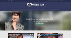 Desktop Screenshot of nationalfaith.org